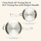Anolon® EverLast Tri-Ply Clad 10in. & 12.5in. Frying Pan Set - image 3