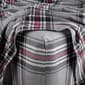 Kathy Ireland 100% Turkish Cotton Flannel Crimson Check Sheet Set - image 3