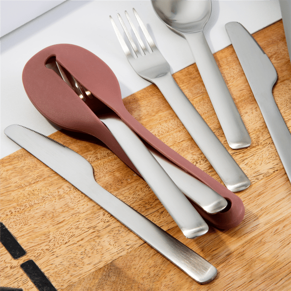 BergHOFF Leo 4pc. 18/10 Stainless Steel Travel Flatware Set
