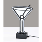 Simplee Adesso Infinity Neon Martini Glass Table/Wall Lamp - image 8