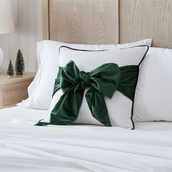 Martha Stewart Bedford Bow Decorative Pillow