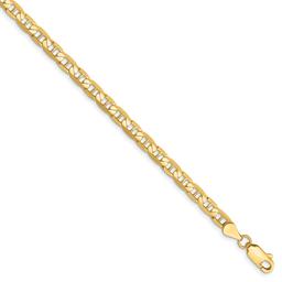 Gold Classics(tm) 3.75mm. Concave Anchor Chain Bracelet