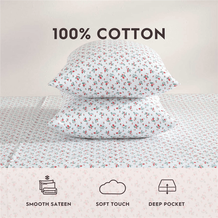 Laura Ashley® Aylesmore Ditsy Percale Sheet Set