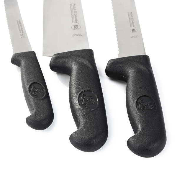 BergHOFF Soft Grip 3pc. Stainless Steel Knife Set