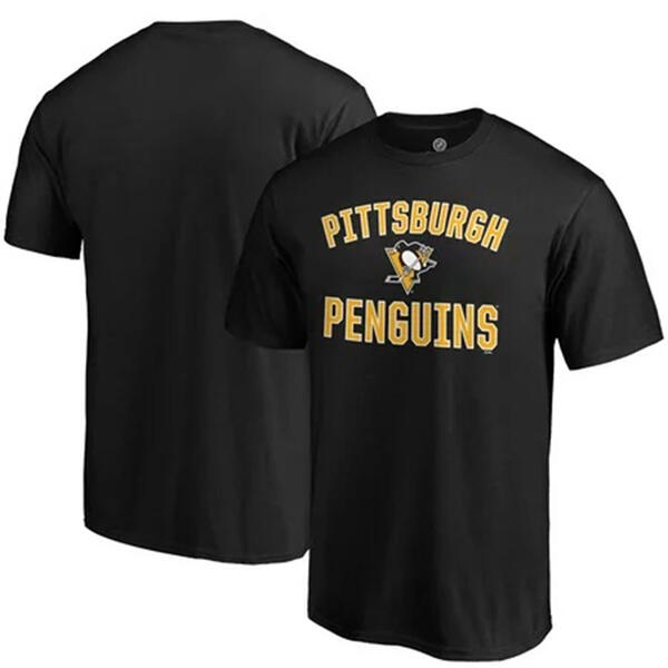 Mens Penguins Victory Arch Short Sleeve Tee - image 