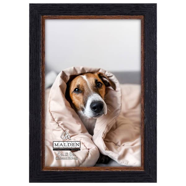 Malden Two-Tone Black & Brown Frame