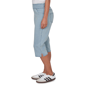 Plus Size Ruby Rd. Key Items Denim Extra Stretch Pull On Clamdig - image 4