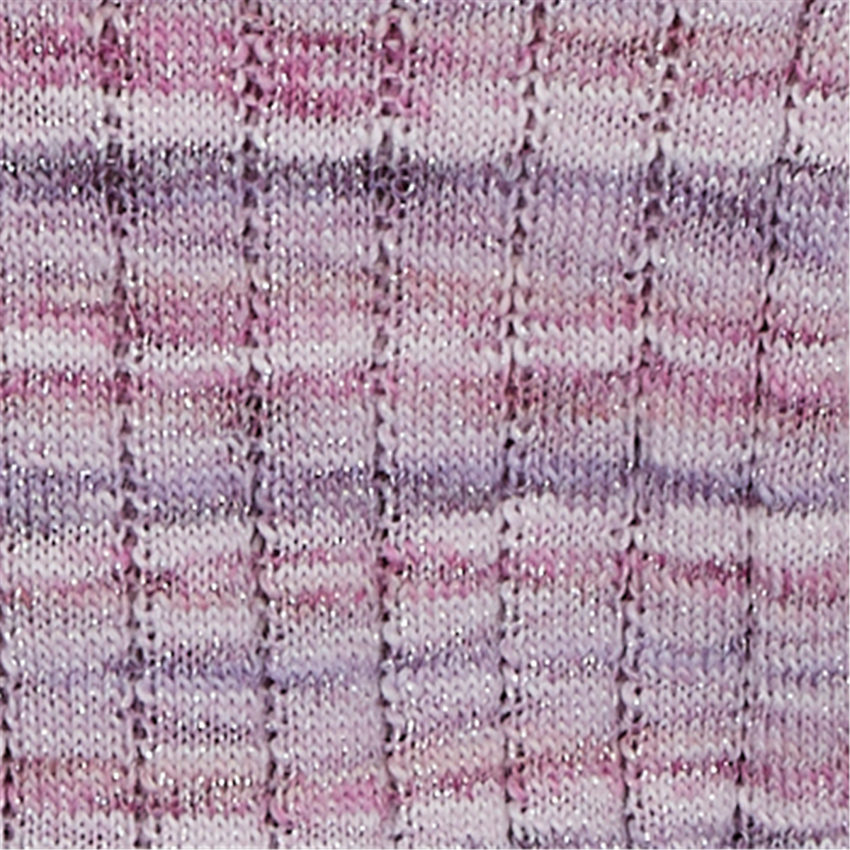 Petite Alfred Dunner Vail Space Dye Rib Knit Sweater