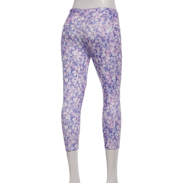 Womens Starting Point® Floral Capri Leggings