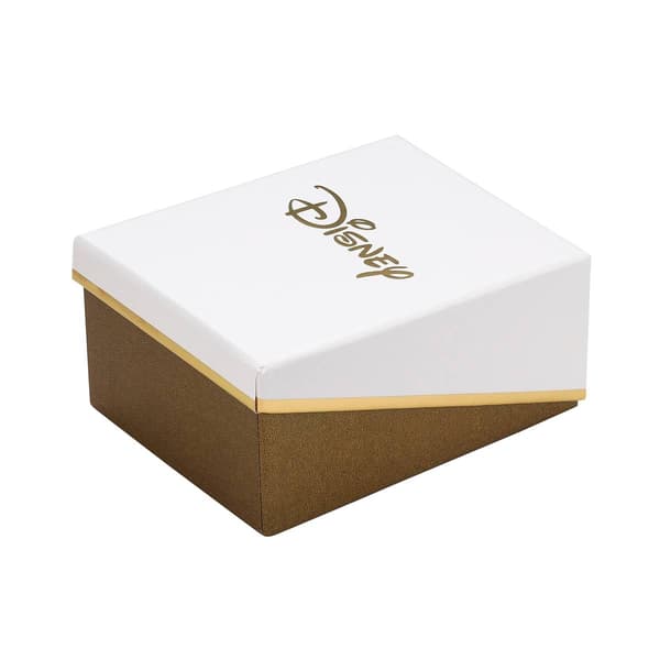 Shine Fine Silver Plated Minnie Mouse Heart Tennis Bolo Bracelet