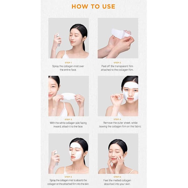 Hitrons Solutions Collagen Film & Collagen Ampoule Mist Set