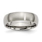 Mens Endless Affection&#40;tm&#41; 6mm Titanium Brushed Wedding Band - image 1
