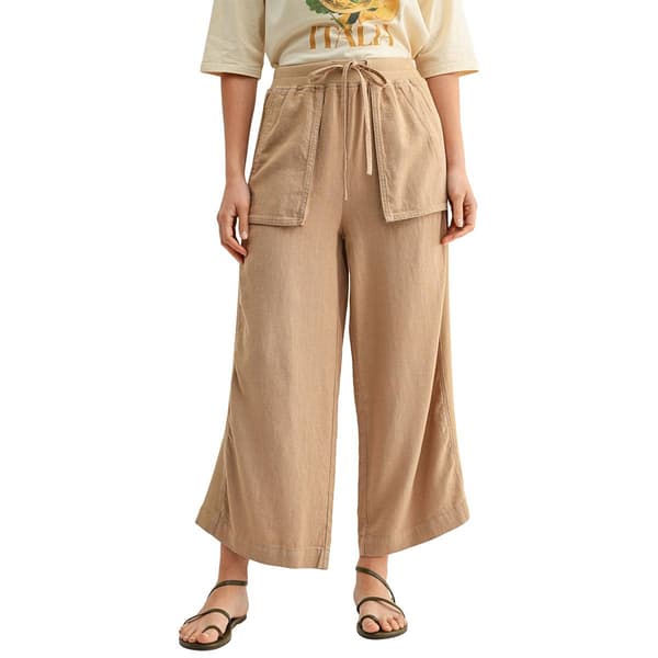 Womens CITY BLUES 24/25 Inch Relaxed Patch Pocket Crop Pants - image 