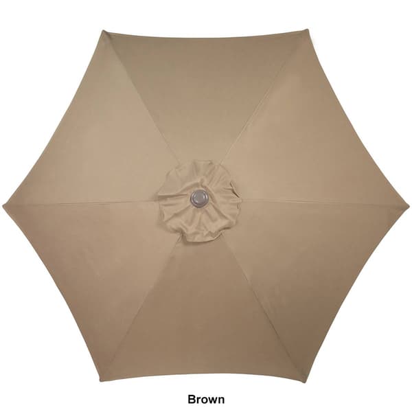 Northlight Seasonal 7.5ft. Outdoor Patio Market Umbrella w/Crank