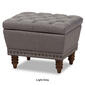 Baxton Studio Annabelle Upholstered Storage Ottoman - image 9