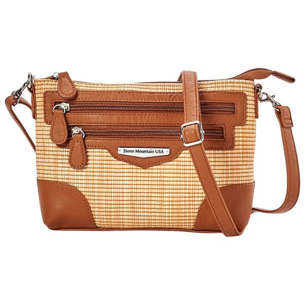 Stone Mountain Montego Bay Straw E/W 4 Bagger Crossbody - image 