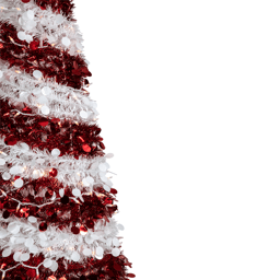 Northlight 4ft. Pre-Lit Candy Cane Pop-Up Christmas Tree