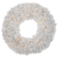 Northlight 36in. LED White Alaskan Pine Christmas Wreath - image 1
