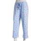 Womens Jaclyn Heart Stripe Capris Pajama Pants - image 1