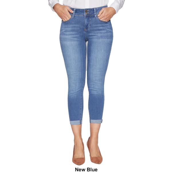 Petite Royalty Wanna Betta Butt 3 Button Skinny Repreve Jeans