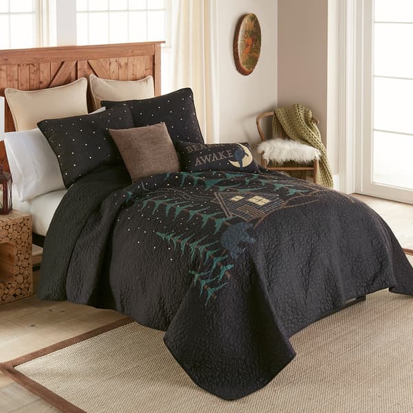 Donna Sharp Evening Lodge 140 TC Quilt Set - image 
