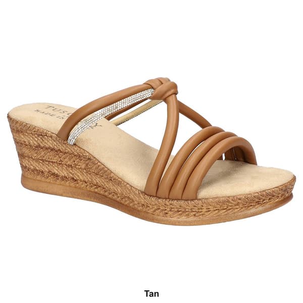 Womens Tuscany by Easy Street Elvera Wedge Sandals