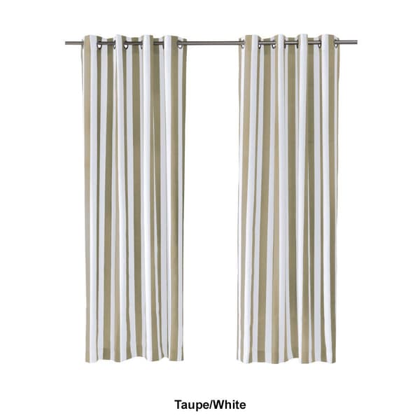 Commonwealth&#8482; Coastal Stripe Grommet Curtain Panel