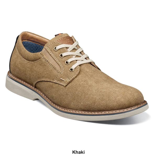 Mens Nunn Bush Otto Canvas Plain Toe Oxfords