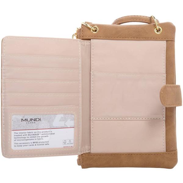 Mundi Cornellia Smooth Finish Crossbody Wallet