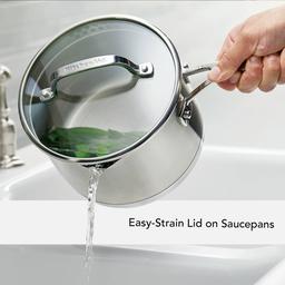 KitchenAid® Stainless Steel 3-Ply Base 11pc. Cookware Set