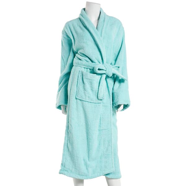 Womens Ink & Ivy Terry Loop Wrap Robe - image 