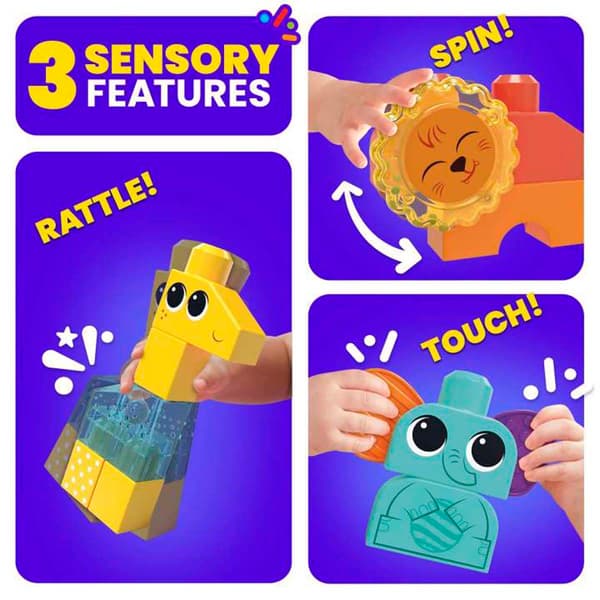 MEGA BLOKS Rock n Rattle Safari