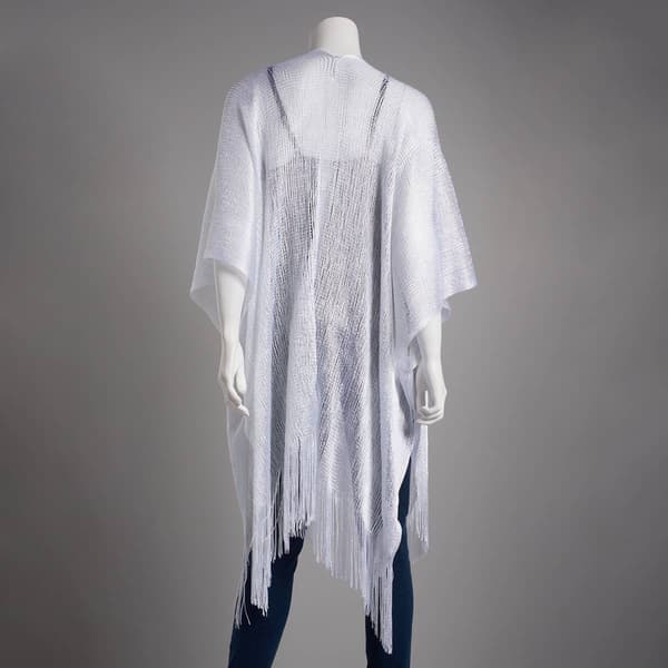 Womens Just Jamie Metallic Kimono
