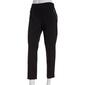 Petite Zac & Rachel Solid Faux Pocket Slit Compression Pants - image 1