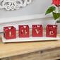 Northlight Seasonal Valentine''s Day Red Candle Holders - Set of 4 - image 3