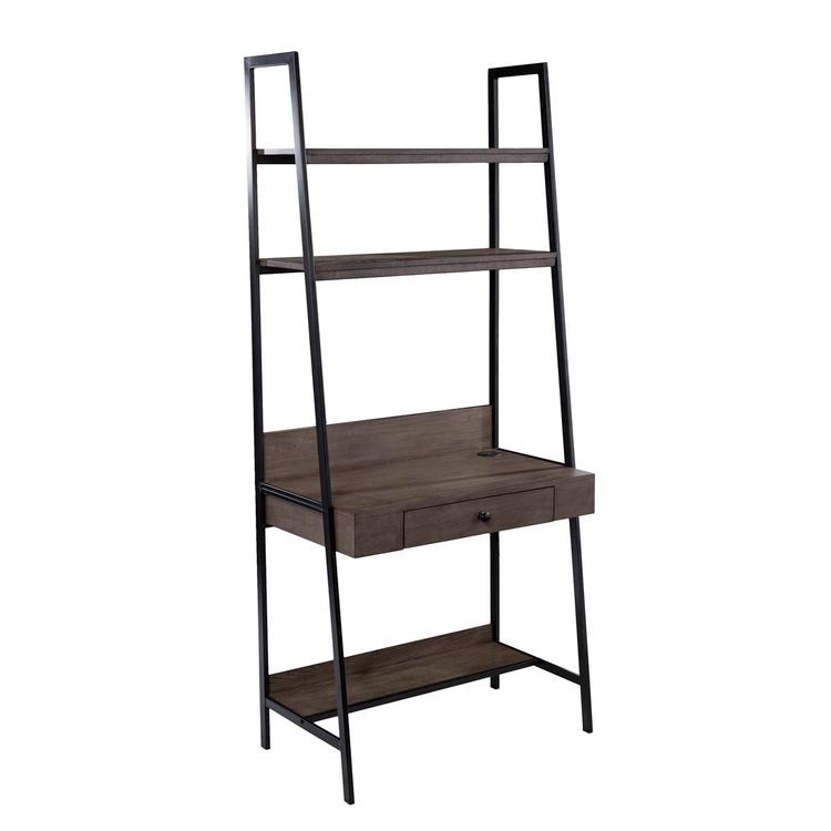 Southern Enterprises Lizvan Industrial Ladder Desk w/ Storage