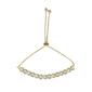 Accents by Gianni Argento Diamond Accent Chevron Laydown Bracelet - image 1