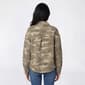 Juniors Wallflower Camo Print Denim Jacket - image 2