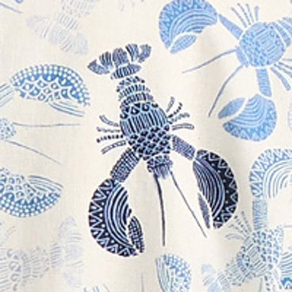 Petite Jones New York Short Sleeve Coastal Lobster Shift Dress