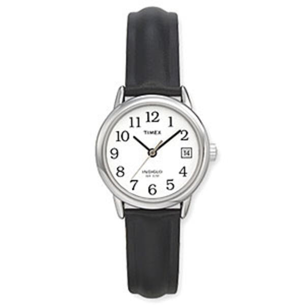 Womens Timex(R) Easy Reader Black Strap Watch - 2H331 - image 