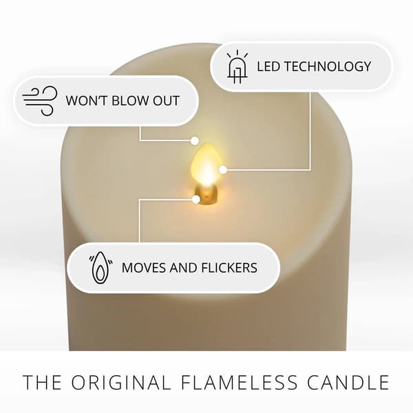 Color Change 5.3in. Pillar Candle with Remote
