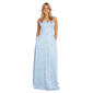 Womens R&amp;M Richards Genevieve Sleeveless Lace Strappy Back Gown - image 1