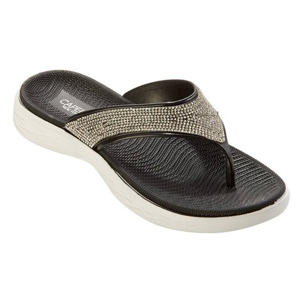 Womens Capelli New York Molded Injected Flip Flops - image 