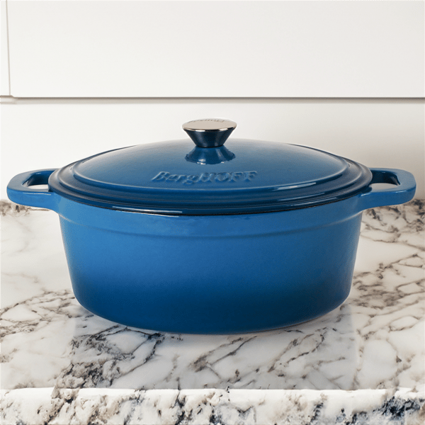 BergHOFF Neo Cast Iron 5qt. Oval Dutch Oven with Lid - image 