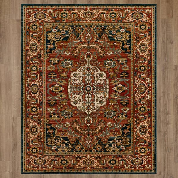 Mohawk Home Bilpass Red Accent Rug