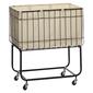 9th & Pike&#40;R&#41; Contemporary Metal Laundry Cart - image 1