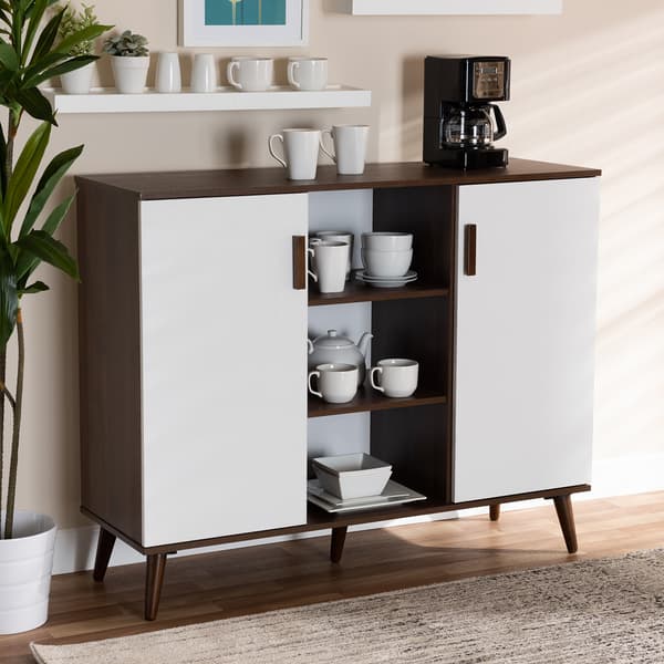 Baxton Studio Quinn 2 Door Wood Dining Room Sideboard