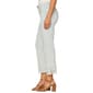 Womens Democracy “Ab”solution® Mid-Rise Fray Hem Stripe Jeans - image 3