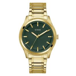 Mens Guess Gold-Tone Stainless Steel Watch - GW0626G2