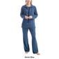Womens Tall MUK LUKS&#174; 3pc. Sleep & Lounge Pajama Set - image 6